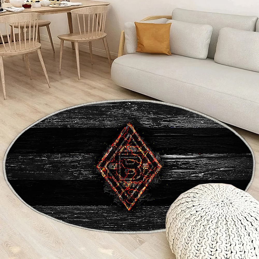 Borussia Mönchengladbach Fc Tapis Sol - Tapis De Salon, Bundesliga Club De Football Allemand Grunge Tapis Art, Tapis pour la décoration de la maison