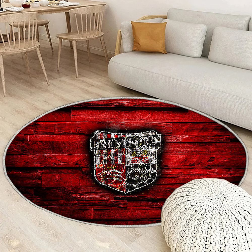 Brentford Fc Tapis Sol - Tapis De Salon, Championnat d'Angleterre Burningbrentford Tapis Art, Tapis pour la décoration de la maison