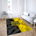 Drapeau de Dresde Tapis Sol - Tapis De Salon, ville allemande de Dresde en Allemagne Tapis Art, Tapis pour la décoration de la maison