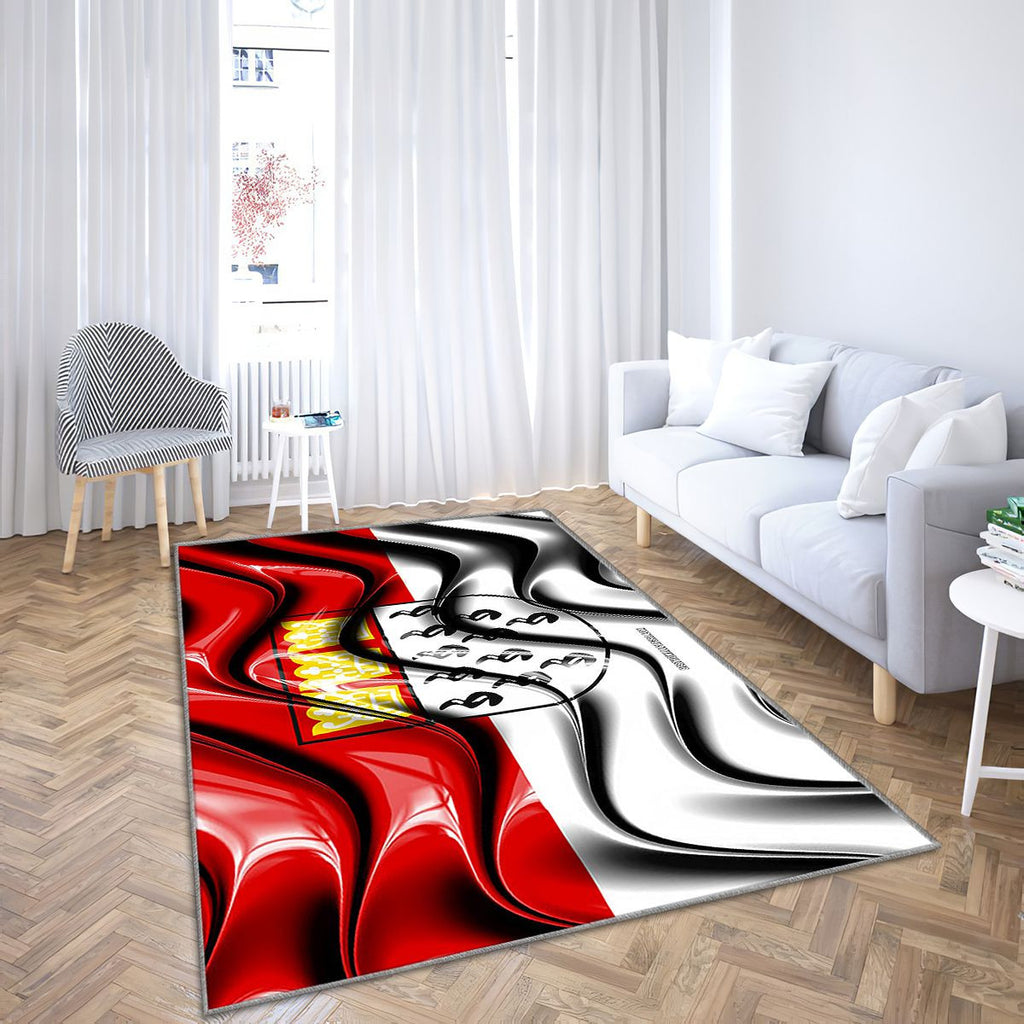 Cologne Drapeau Villes D'Allemagne Tapis Sol - Tapis De Salon, Cologne Cologne Villes Allemandes Tapis Art, Tapis pour la décoration de la maison