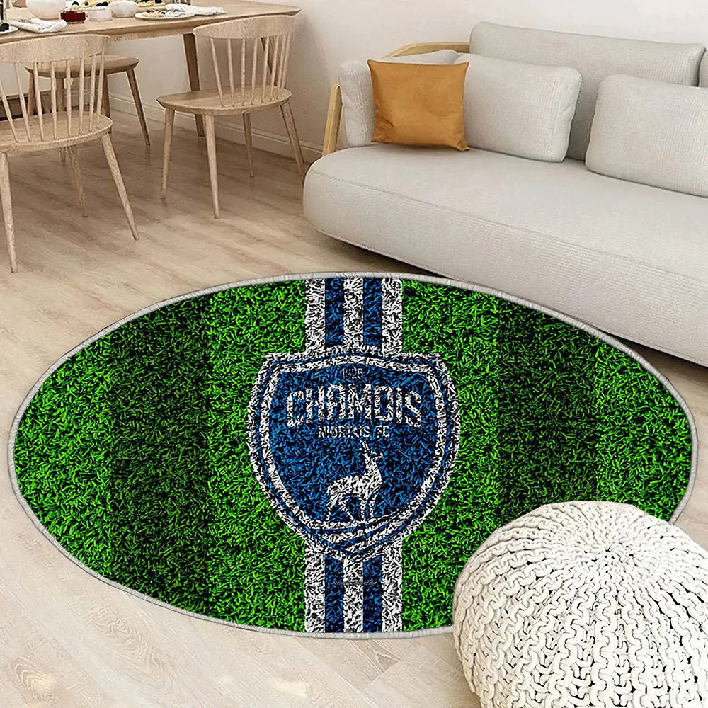 Logo Chamois Niortais Fc Tapis Sol - Tapis De Salon, Football Français Tapis Art, Tapis pour la décoration de la maison