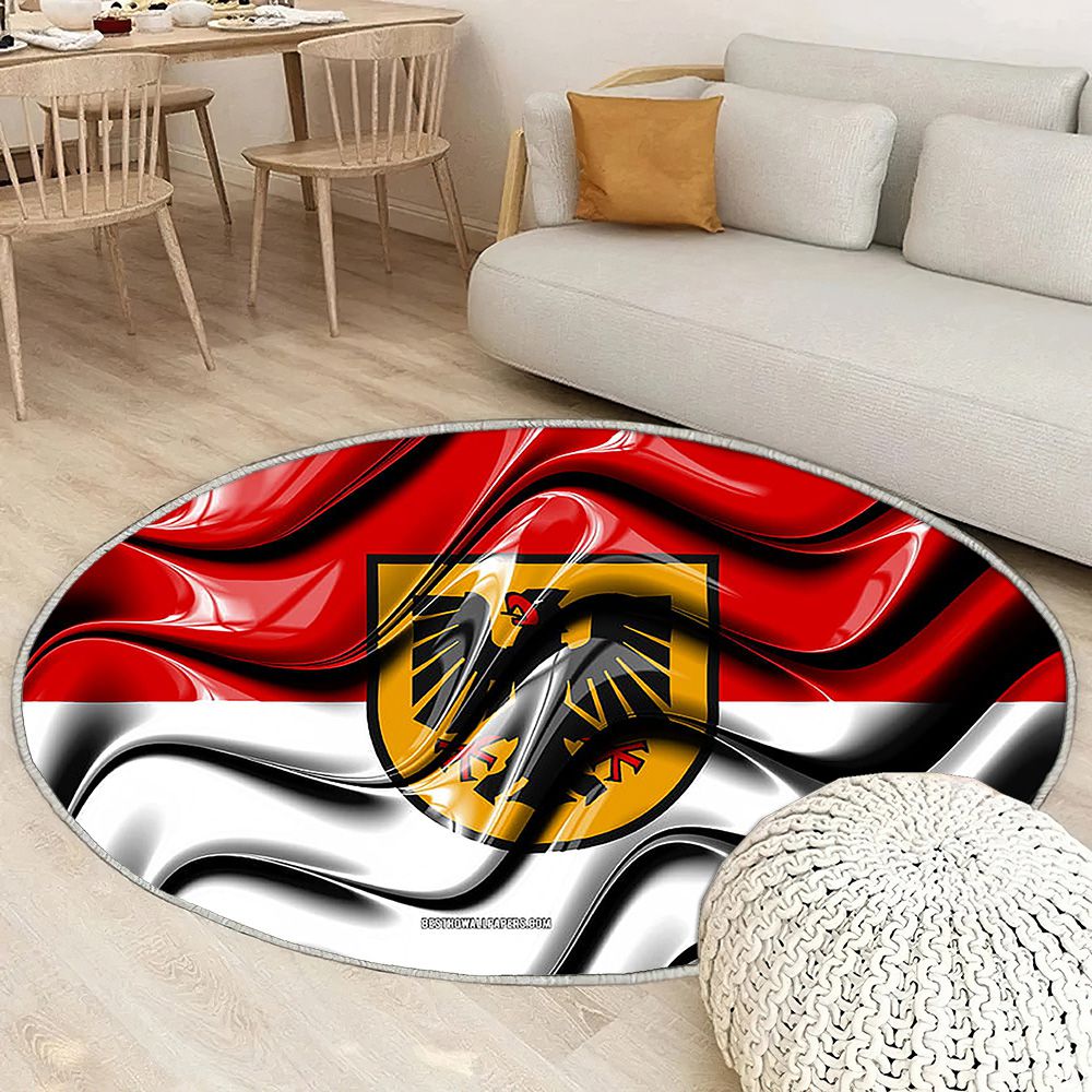 Dortmund Drapeau Villes D'Allemagne Tapis Sol - Tapis De Salon, Dortmund Dortmund Villes Allemandes Tapis Art, Tapis pour la décoration de la maison