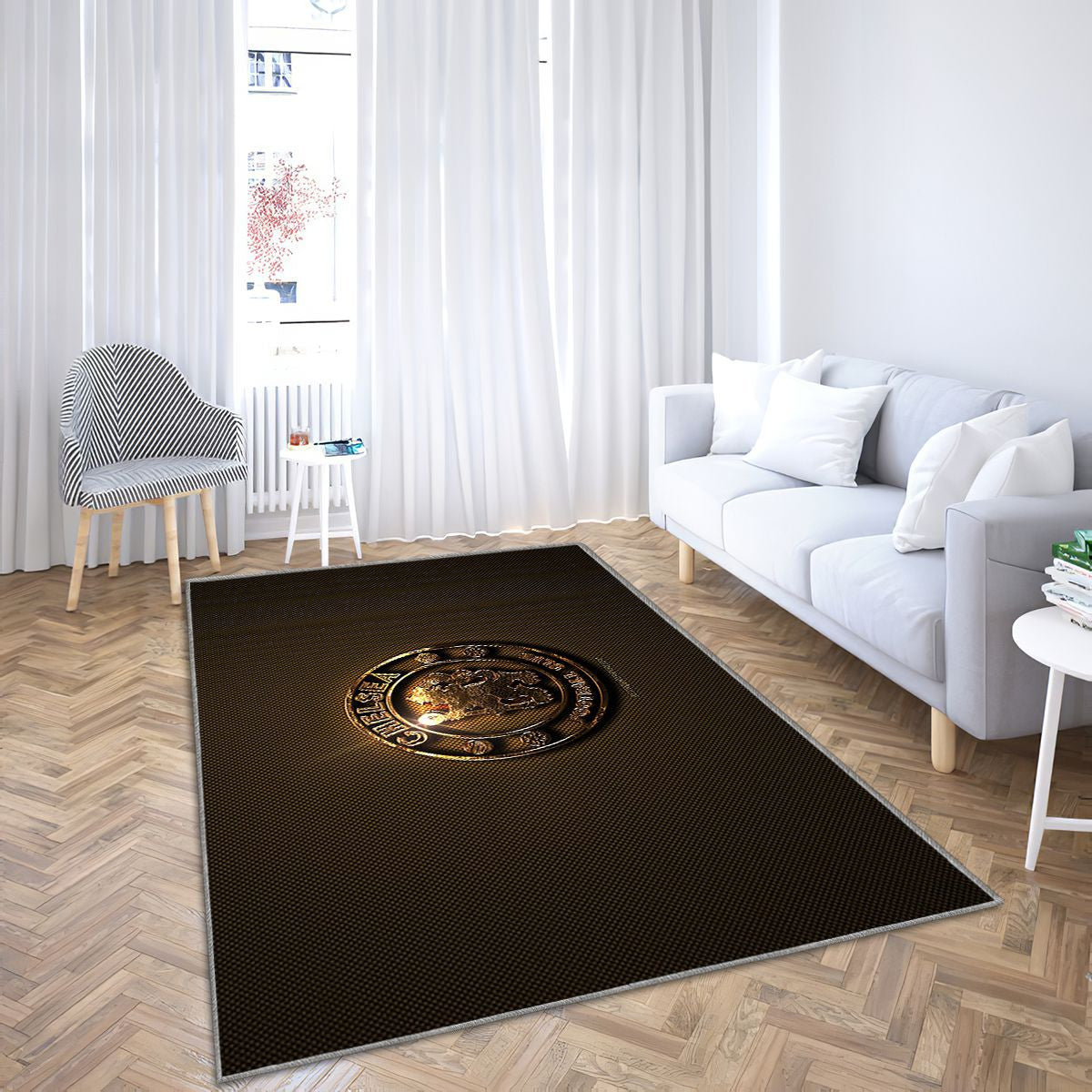Chelsea Fc Tapis Sol - Tapis De Salon, club de football anglais Goldenlondon Tapis Art, Tapis pour la décoration de la maison