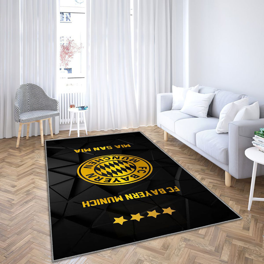 Fc Bayern Munich Tapis Sol - Tapis De Salon, Club Fcbayernmunich Football Tapis Art, Tapis pour la décoration de la maison
