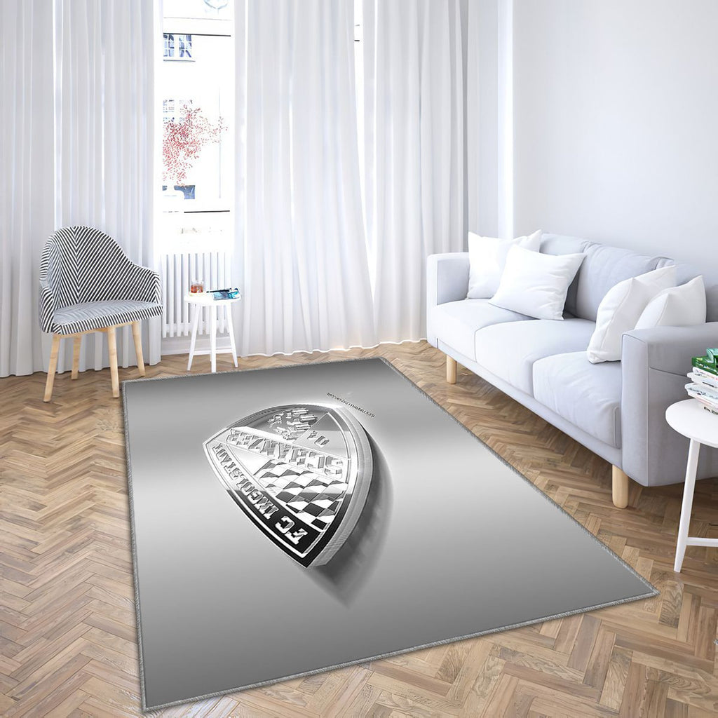Fc Ingolstadt 04 Tapis Sol - Tapis De Salon, Club de football allemand 3Dingolstadtbundesliga 2 Tapis Art, Tapis pour la décoration de la maison