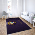 Fc Erzgebirge Aue Leather Textureaue Allemagne Tapis Sol - Tapis De Salon, Deuxième Division Tapis Art, Tapis pour la décoration de la maison