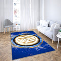 Fc Internazionale Paint Art Tapis Sol - Tapis De Salon, équipe italienne de football Serie A Tapis Art, Tapis pour la décoration de la maison