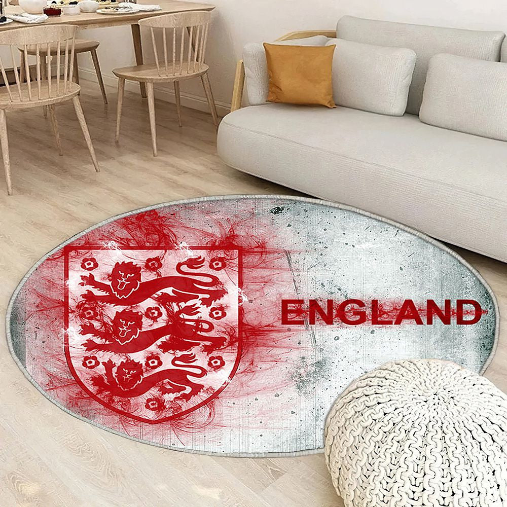 Équipe nationale de football d'Angleterre Tapis Sol - Tapis De Salon, Footballart Tapis Art, Tapis pour la décoration de la maison