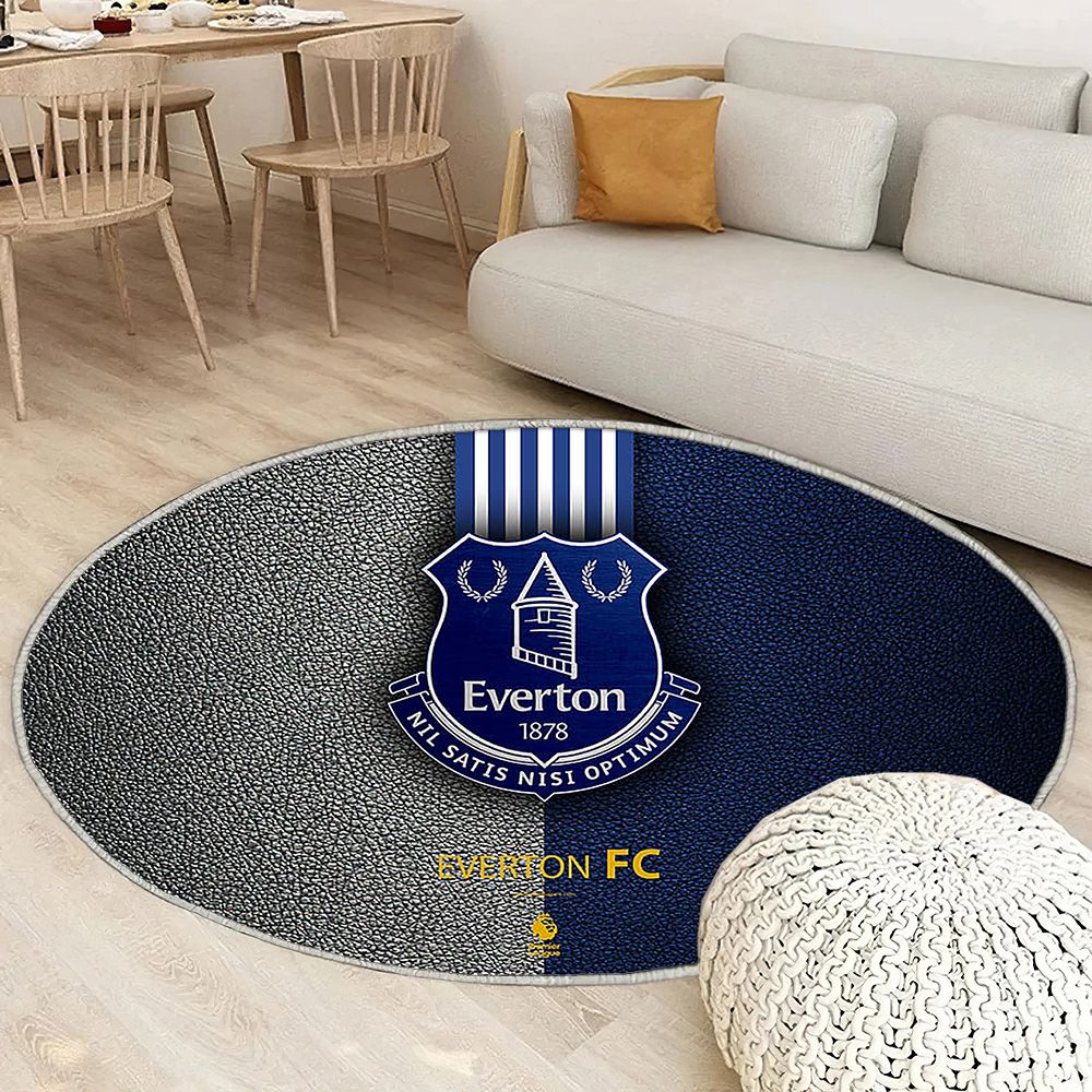 Everton Fc English Football Club Tapis Sol - Tapis De Salon, Premier League Everton Tapis Art, Tapis pour la décoration de la maison