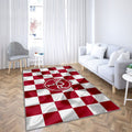 Logo Fc Nuremberg Tapis Sol - Tapis De Salon, drapeau blanc violet Tapis Art, Tapis pour la décoration de la maison