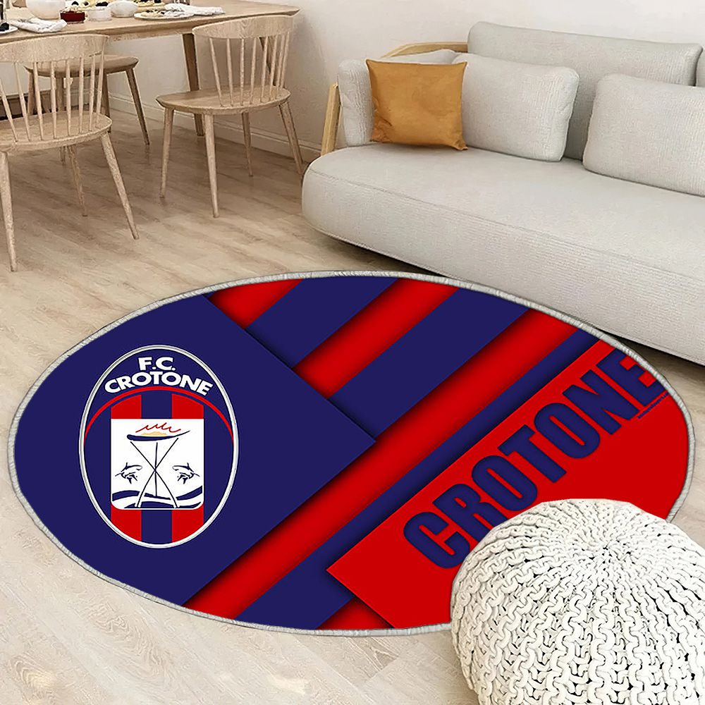Fc Crotone Tapis Sol - Tapis De Salon, Football Serie A Crotone Tapis Art, Tapis pour la décoration de la maison