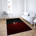 Fc St Pauli Tapis Sol - Tapis De Salon, Bundesliga 2 Rouge Noir Rouge Noir Fibre De Carbone Tapis Art, Tapis pour la décoration de la maison