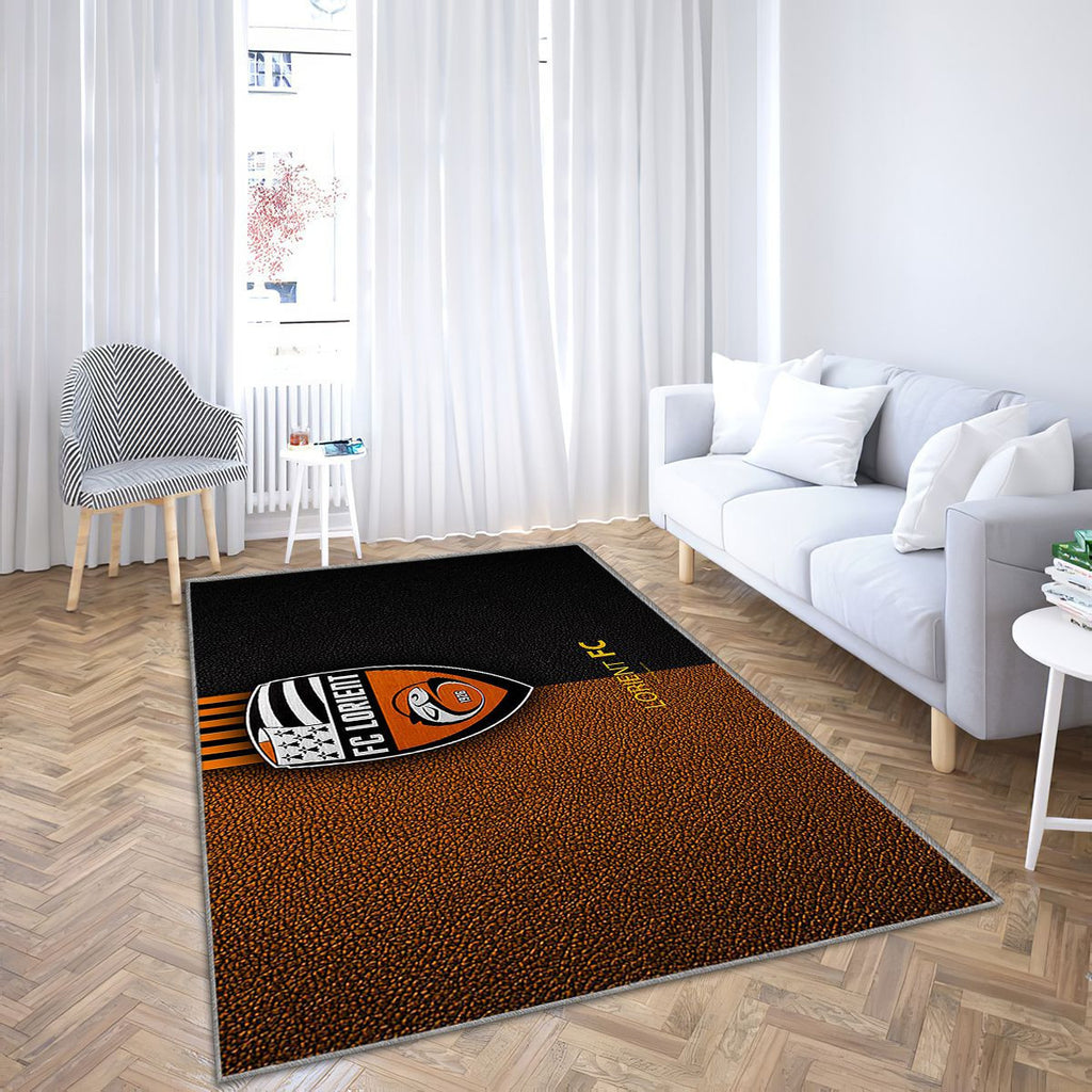 Fc Lorient Lorient Tapis Sol - Tapis De Salon, Deuxième Division Tapis Art, Tapis pour la décoration de la maison