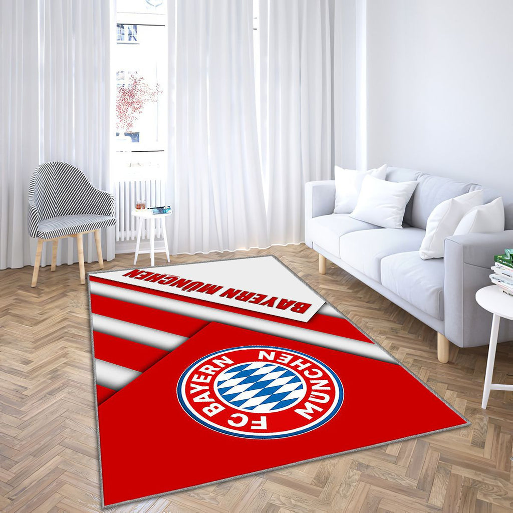 FC Bayern Munich Club de football allemand Tapis Sol - Tapis De Salon, Munich Allemagne Tapis Art, Tapis pour la décoration de la maison