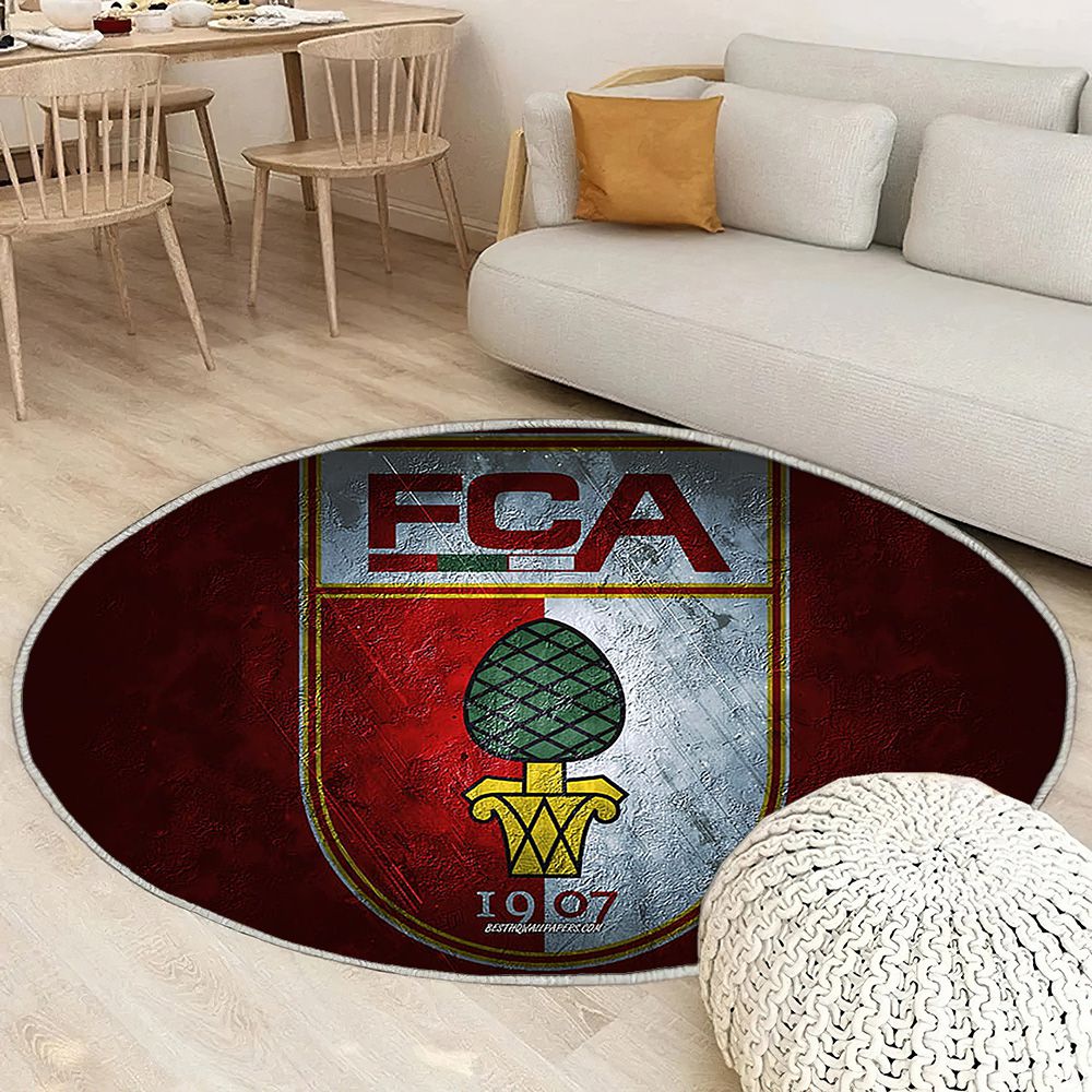 Fc Augsburg Tapis Sol - Tapis De Salon, Red Stone Fc Augsburggrunge Art Tapis Art, Tapis pour la décoration de la maison