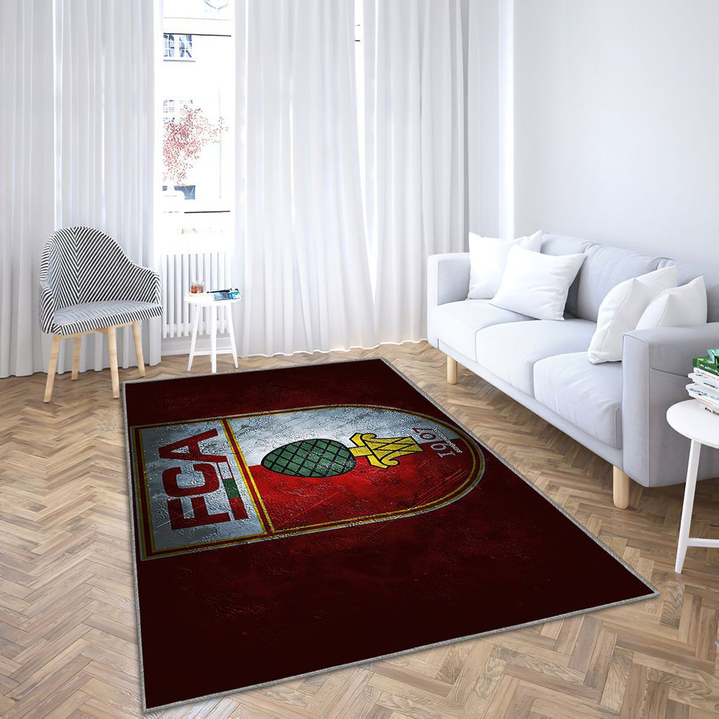 Fc Augsburg Tapis Sol - Tapis De Salon, Red Stone Fc Augsburggrunge Art Tapis Art, Tapis pour la décoration de la maison