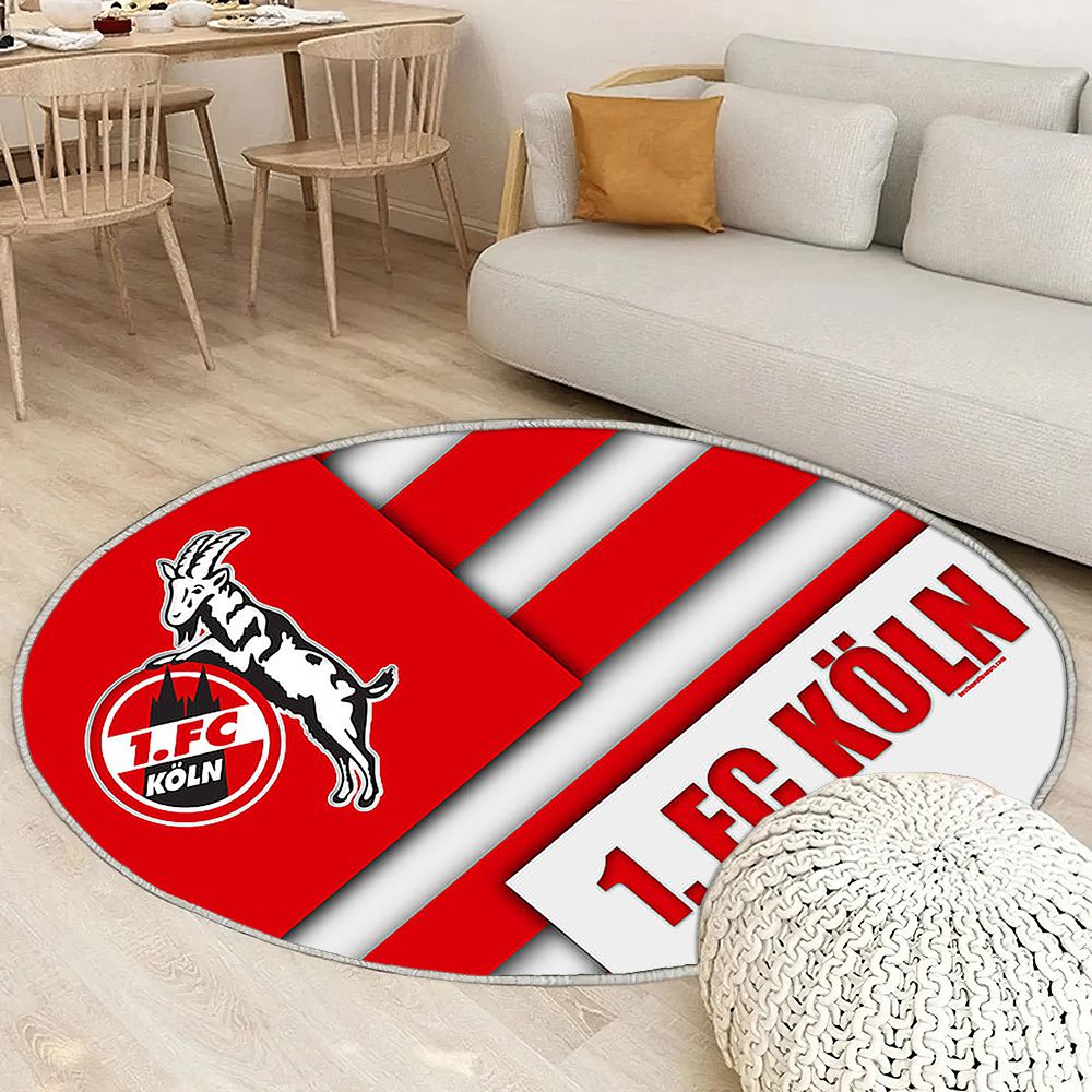 FC KN Club de football allemand Tapis Sol - Tapis De Salon, Cologne Allemagne Tapis Art, Tapis pour la décoration de la maison