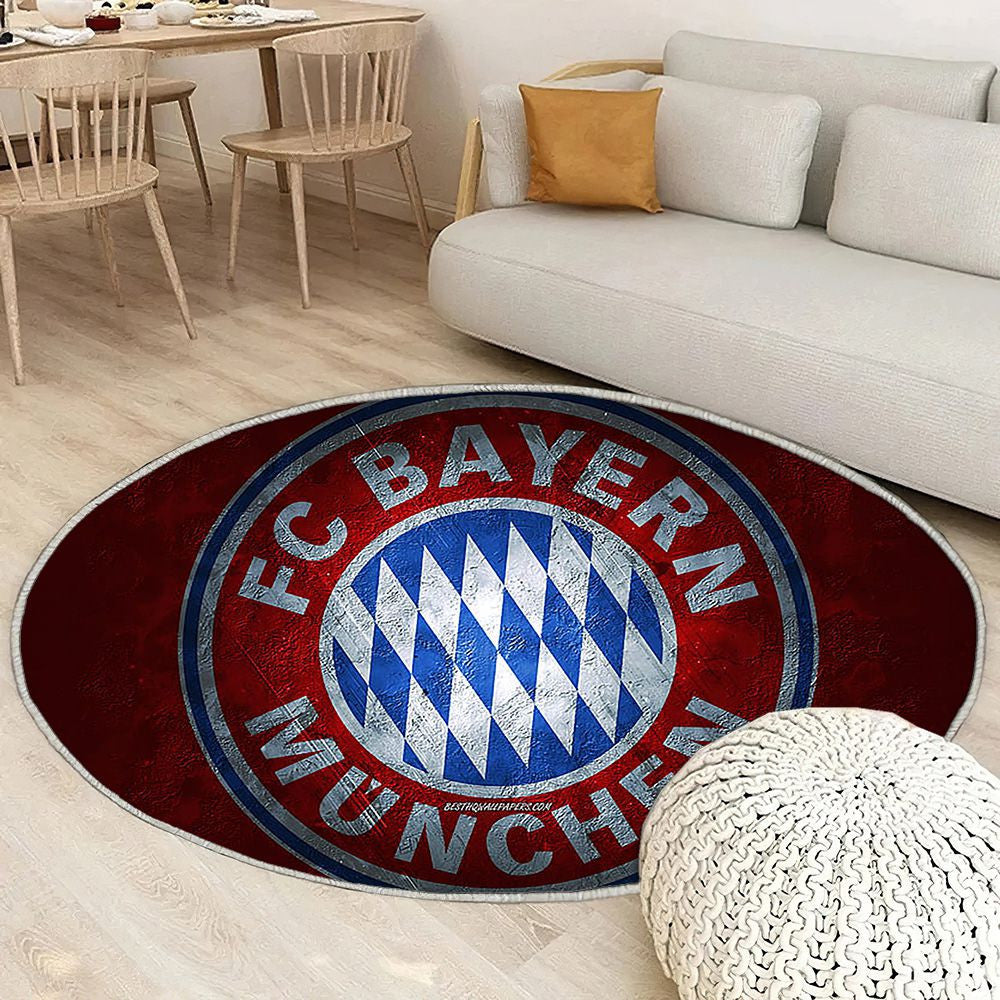 Fc Bayern Munich Tapis Sol - Tapis De Salon, Pierre Rouge Fc Bayern Munichgrunge Art Tapis Art, Tapis pour la décoration de la maison