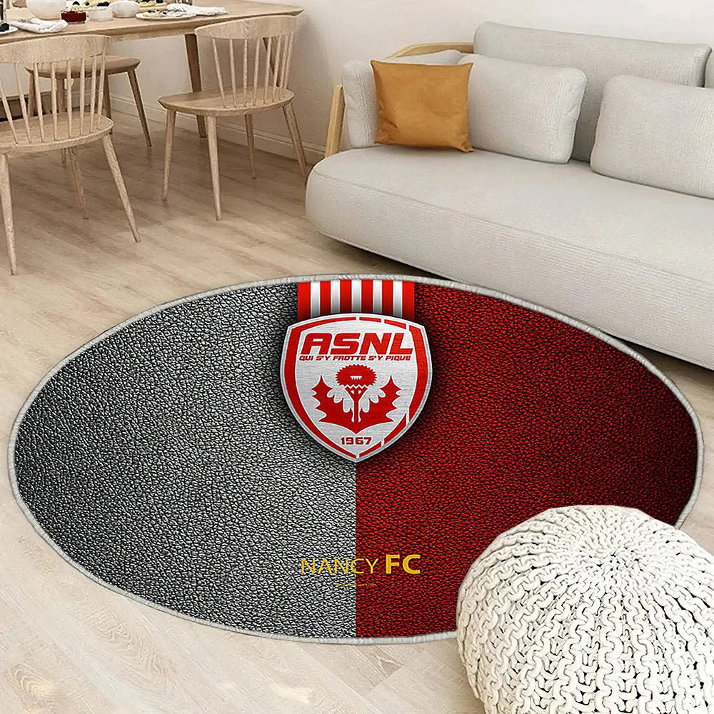 Fc Nancy Nancy Tapis Sol - Tapis De Salon, Deuxième Division Tapis Art, Tapis pour la décoration de la maison