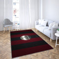 Fc Nurnberg Logored-Black Mesh Fc Nurnberg Tapis Sol - Tapis De Salon, Nuremberg Allemagne Tapis Art, Tapis pour la décoration de la maison