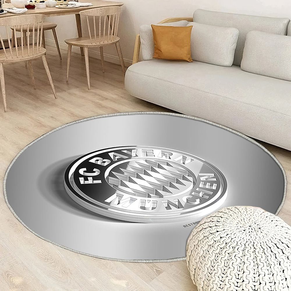 Fc Bayern Munich Tapis Sol - Tapis De Salon, Club de football allemand 3Dmunich Tapis Art, Tapis pour la décoration de la maison