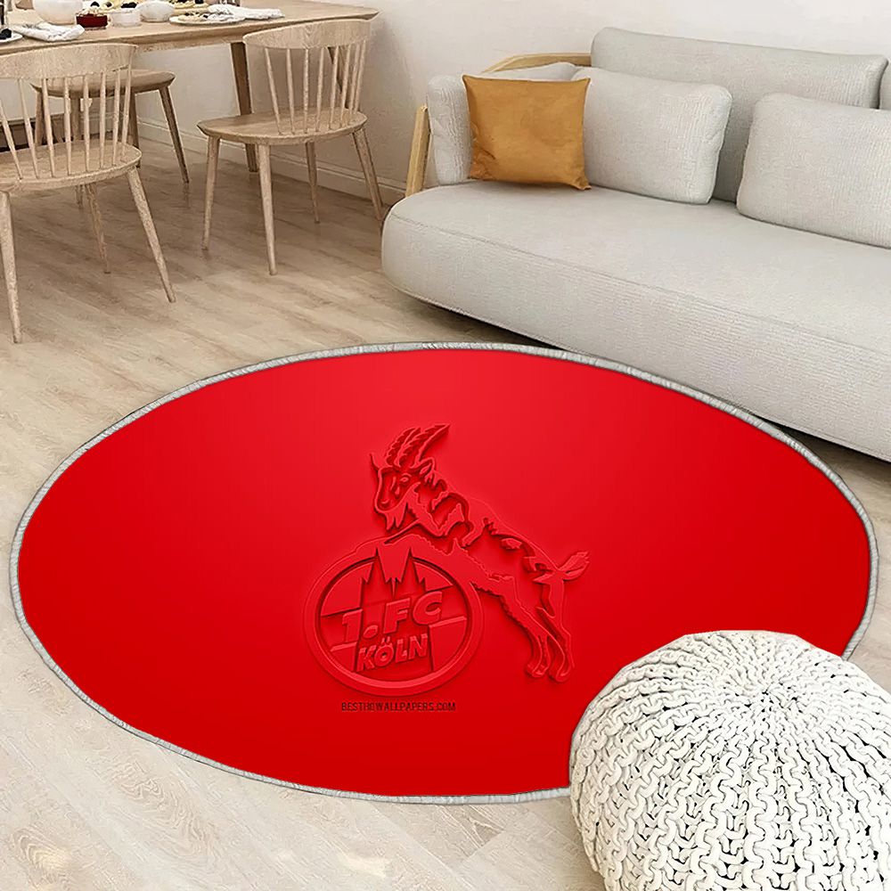 Fc Cologne Tapis Sol - Tapis De Salon, club de football allemand Tapis Art, Tapis pour la décoration de la maison