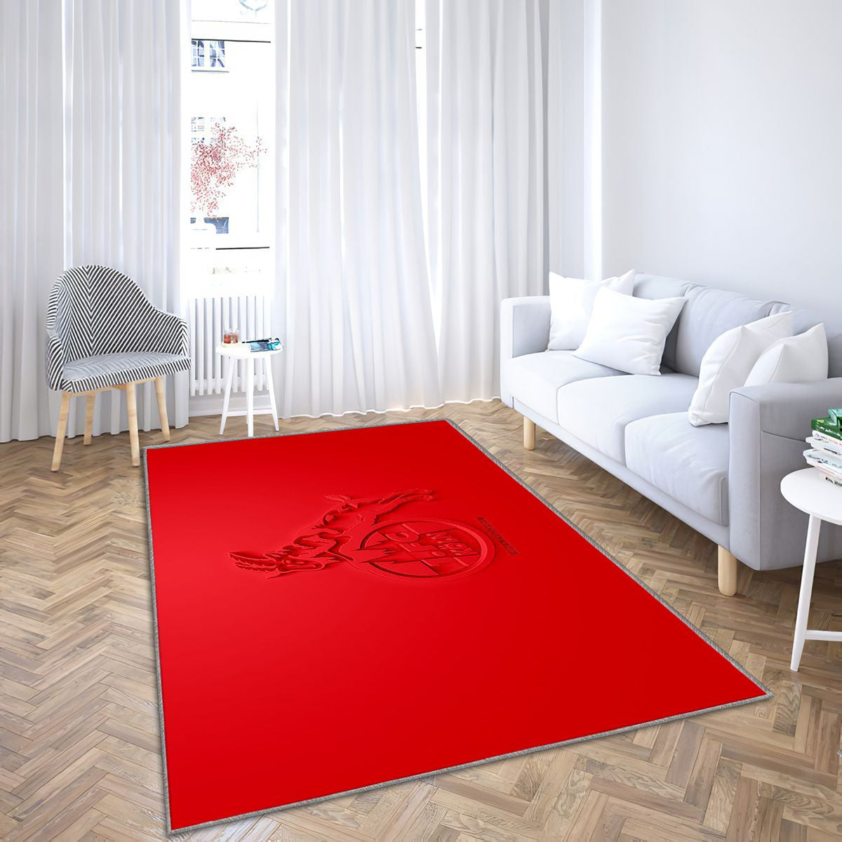 Fc Cologne Tapis Sol - Tapis De Salon, club de football allemand Tapis Art, Tapis pour la décoration de la maison