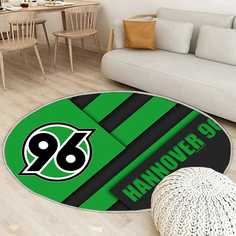 Hanovre 96 Fc Club de football allemand Tapis Sol - Tapis De Salon, Hanovre Allemagne Tapis Art, Tapis pour la décoration de la maison