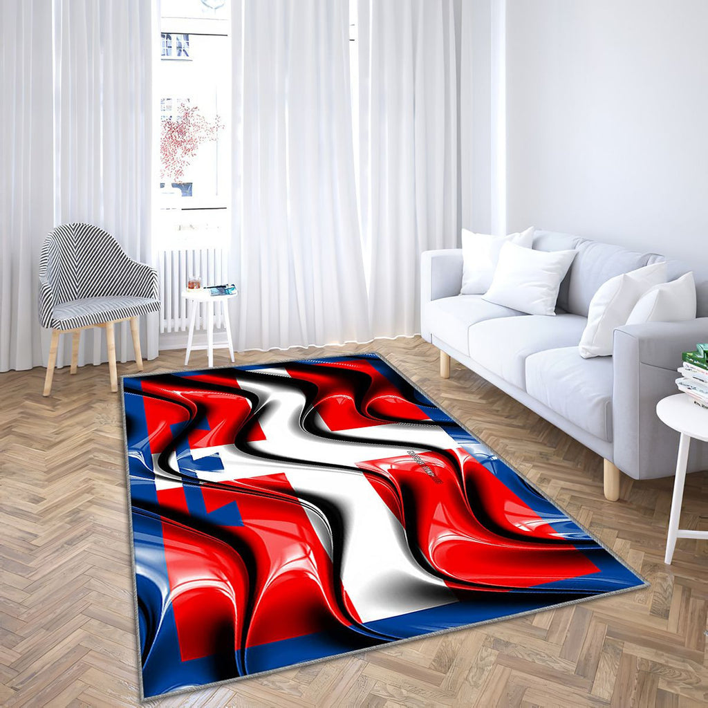 Régions du drapeau du Piémont d'Italie Tapis Sol - Tapis De Salon, Piémont Régions italiennes du Piémont Tapis Art, Tapis pour la décoration de la maison