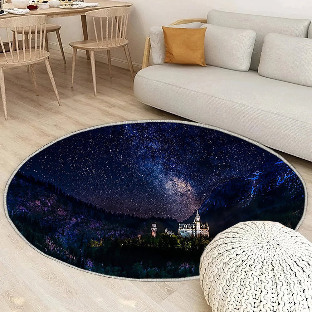 Allemagne Tapis Sol - Tapis De Salon, paysages nocturnes Tapis Art, Tapis pour la décoration de la maison