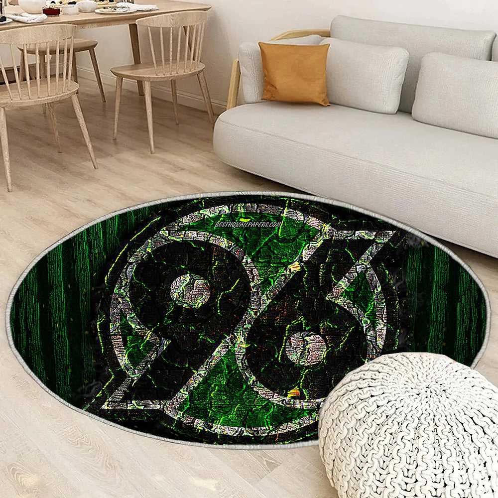 Hanovre 96 Fc Tapis Sol - Tapis De Salon, Bundesliga Club de Football allemand Tapis Art, Tapis pour la décoration de la maison
