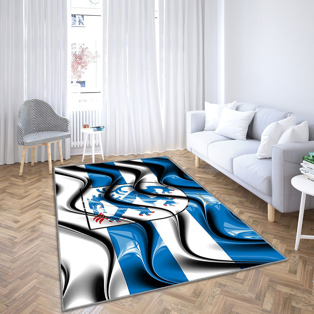 Ingolstadt Drapeau Villes D'Allemagne Tapis Sol - Tapis De Salon, Ingolstadt Ingolstadt Villes Allemandes Tapis Art, Tapis pour la décoration de la maison