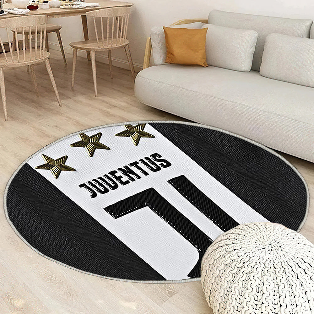 Juventus Fc Tapis Sol - Tapis De Salon, Newturin Italie Tapis Art, Tapis pour la décoration de la maison