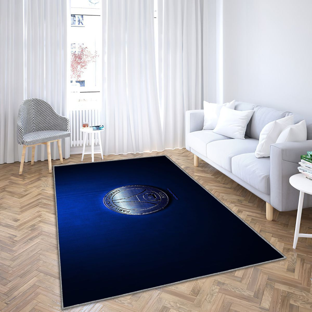 Paris Saint-Germain Tapis Sol - Tapis De Salon, Ligue 1 Football Français Tapis Art, Tapis pour la décoration de la maison