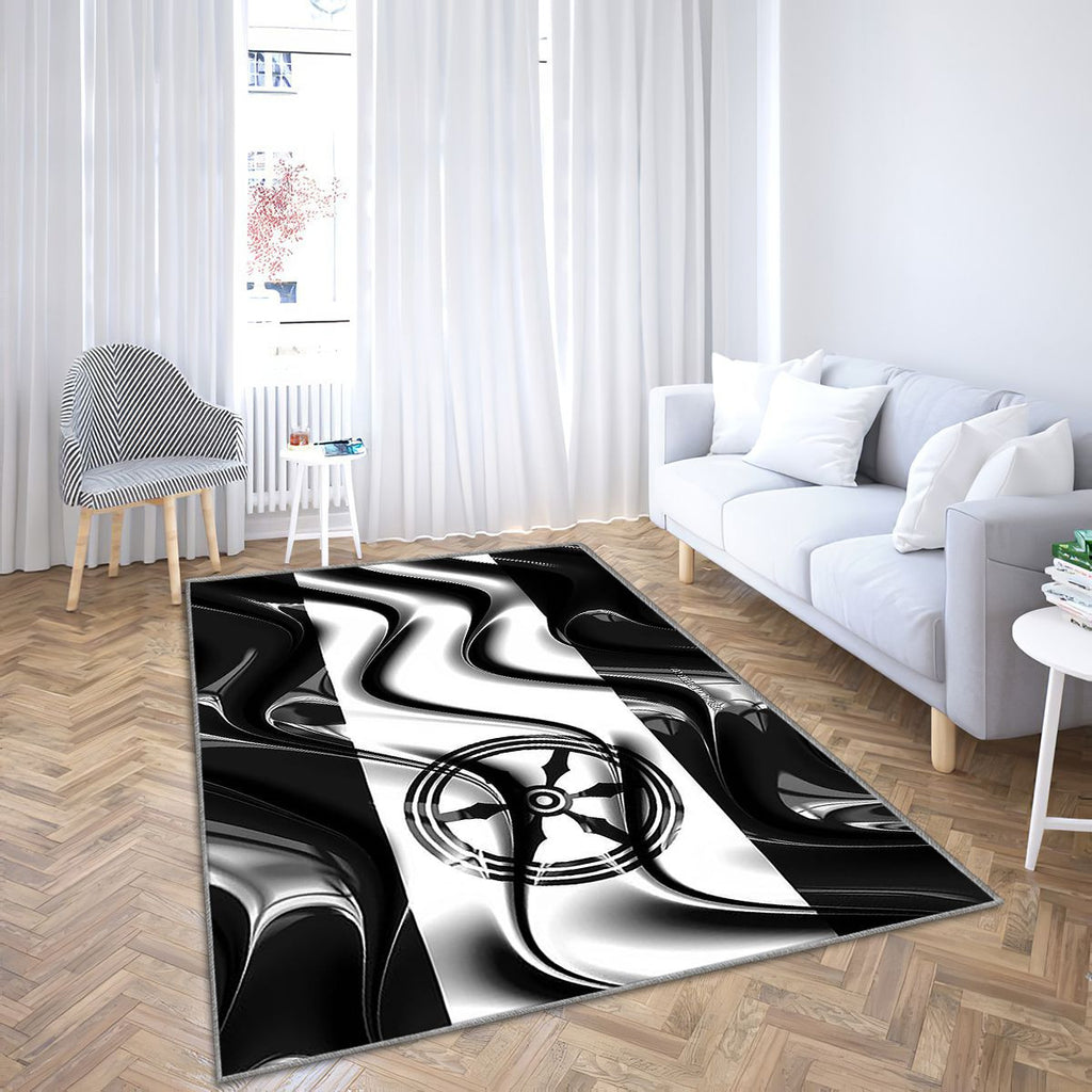 Osnabruck Drapeau Villes D'Allemagne Tapis Sol - Tapis De Salon, Osnabruck Osnabruck Villes Allemandes Tapis Art, Tapis pour la décoration de la maison