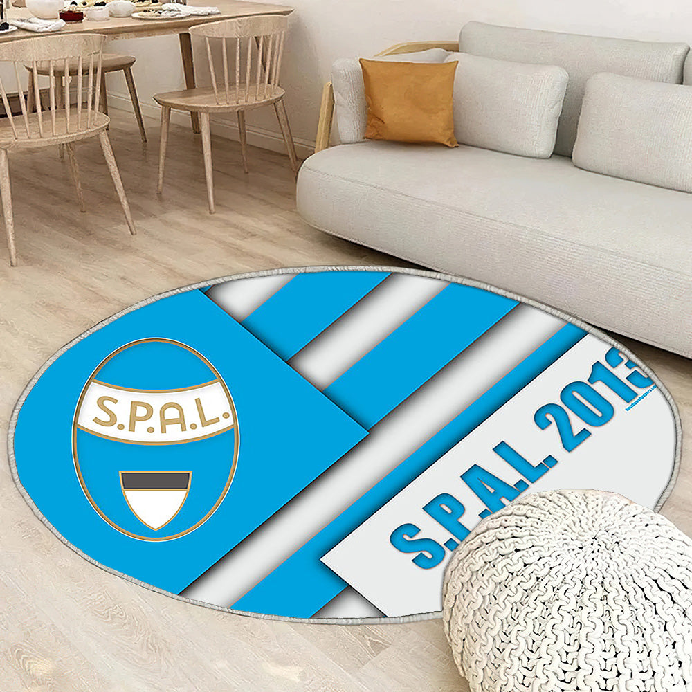 Spal 2013 Fc Tapis Sol - Tapis De Salon, Football Serie A Ferrara Tapis Art, Tapis pour la décoration de la maison
