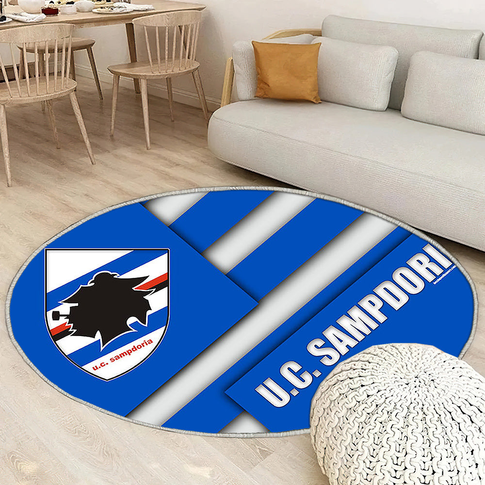 Sampdoria Fc Tapis Sol - Tapis De Salon, Football Serie A Gênes Tapis Art, Tapis pour la décoration de la maison
