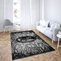Freiburg Fc Tapis Sol - Tapis De Salon, Mur De Briques Blanches Bundesliga Club De Football Allemand Tapis Art, Tapis pour la décoration de la maison