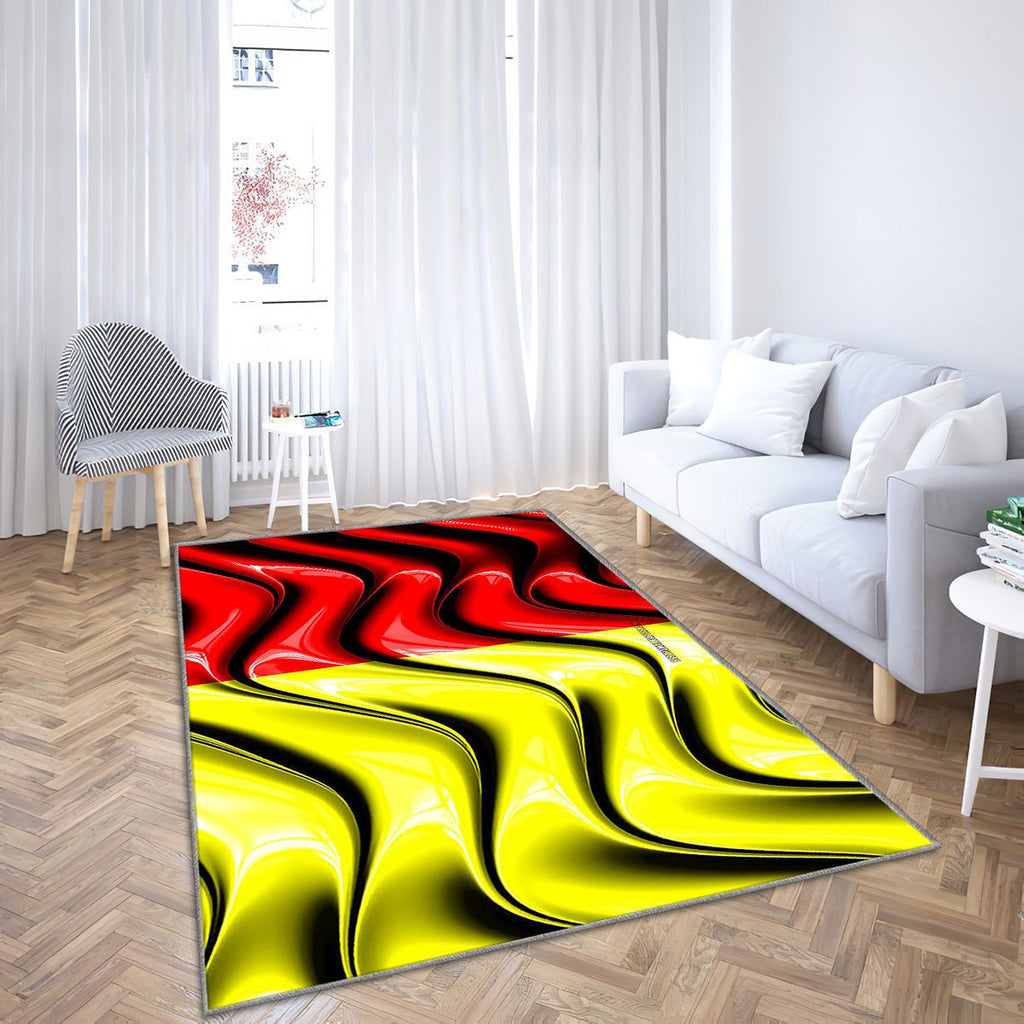 Naples Drapeau Villes D'Italie Tapis Sol - Tapis De Salon, Naples Naples Villes Italiennes Tapis Art, Tapis pour la décoration de la maison