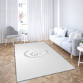 Sv Sandhausen Tapis Sol - Tapis De Salon, Club de football allemand White 3D Tapis Art, Tapis pour la décoration de la maison