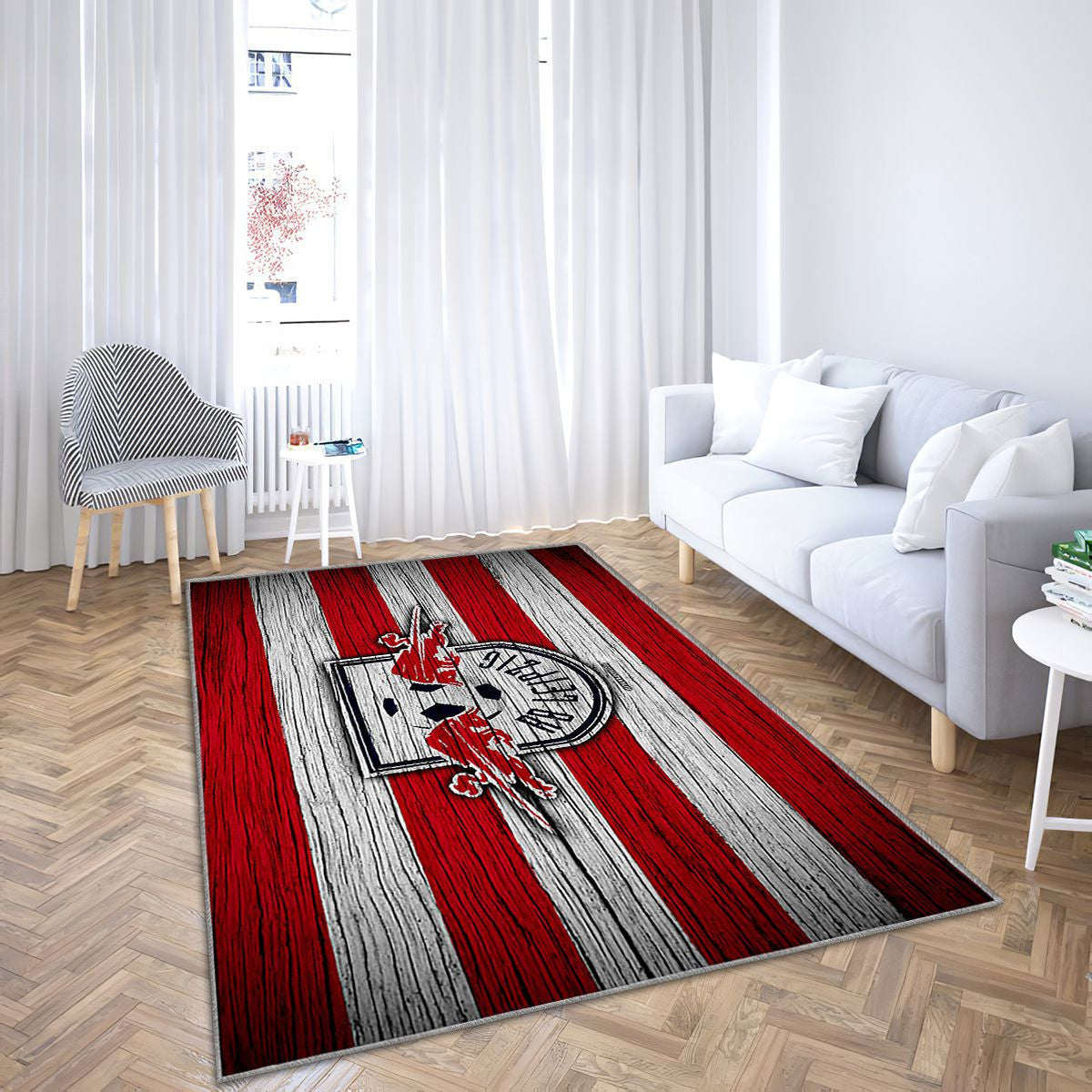 Rb Leipzig Bundesliga Tapis Sol - Tapis De Salon, Germanyfc Rb Leipzig Tapis Art, Tapis pour la décoration de la maison