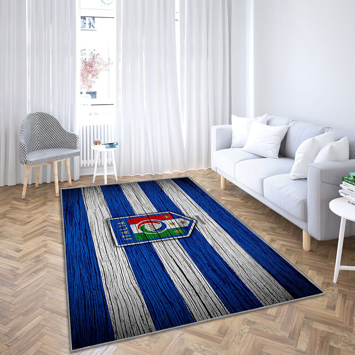 Équipe nationale d'Italie de football Tapis Sol - Tapis De Salon, Europe de football Tapis Art, Tapis pour la décoration de la maison