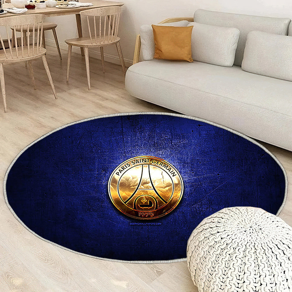 Paris Saint-Germain Fc Tapis Sol - Tapis De Salon, Ligue 1 Bleu Football Tapis Art, Tapis pour la décoration de la maison