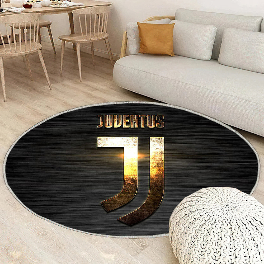 Juventus Fc Tapis Sol - Tapis De Salon, Newjuventus Club de football italien Tapis Art, Tapis pour la décoration de la maison