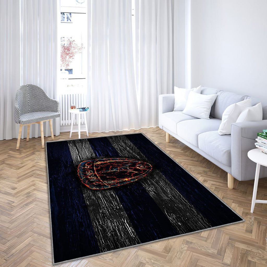 Paris Fc Tapis Sol - Tapis De Salon, Ligue 2 Bleu Et Blancfrançais Football Tapis Art, Tapis pour la décoration de la maison