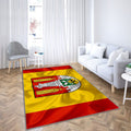 Drapeau de la ville allemande de Salzgitter Salzgitter Tapis Sol - Tapis De Salon, symboles de l'Allemagne Tapis Art, Tapis pour la décoration de la maison