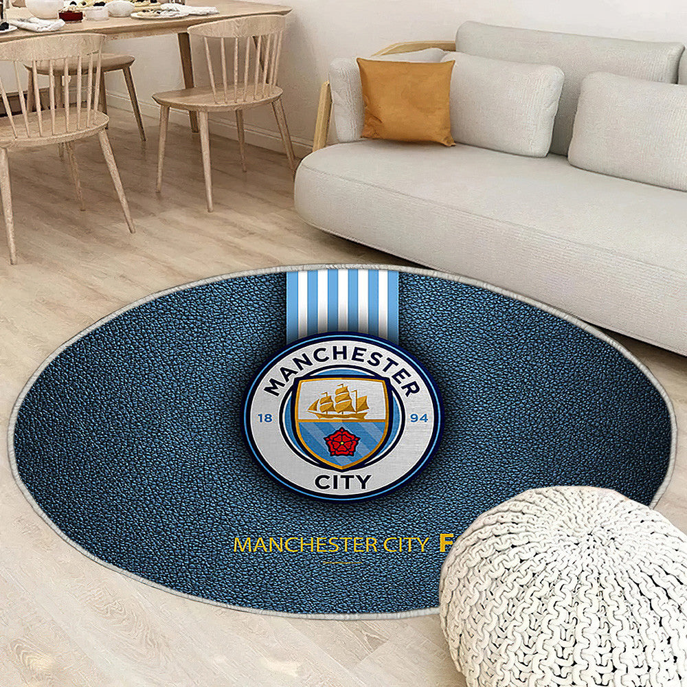 Manchester City Fcpremier League Tapis Sol - Tapis De Salon, Gorton Manchester Tapis Art, Tapis pour la décoration de la maison