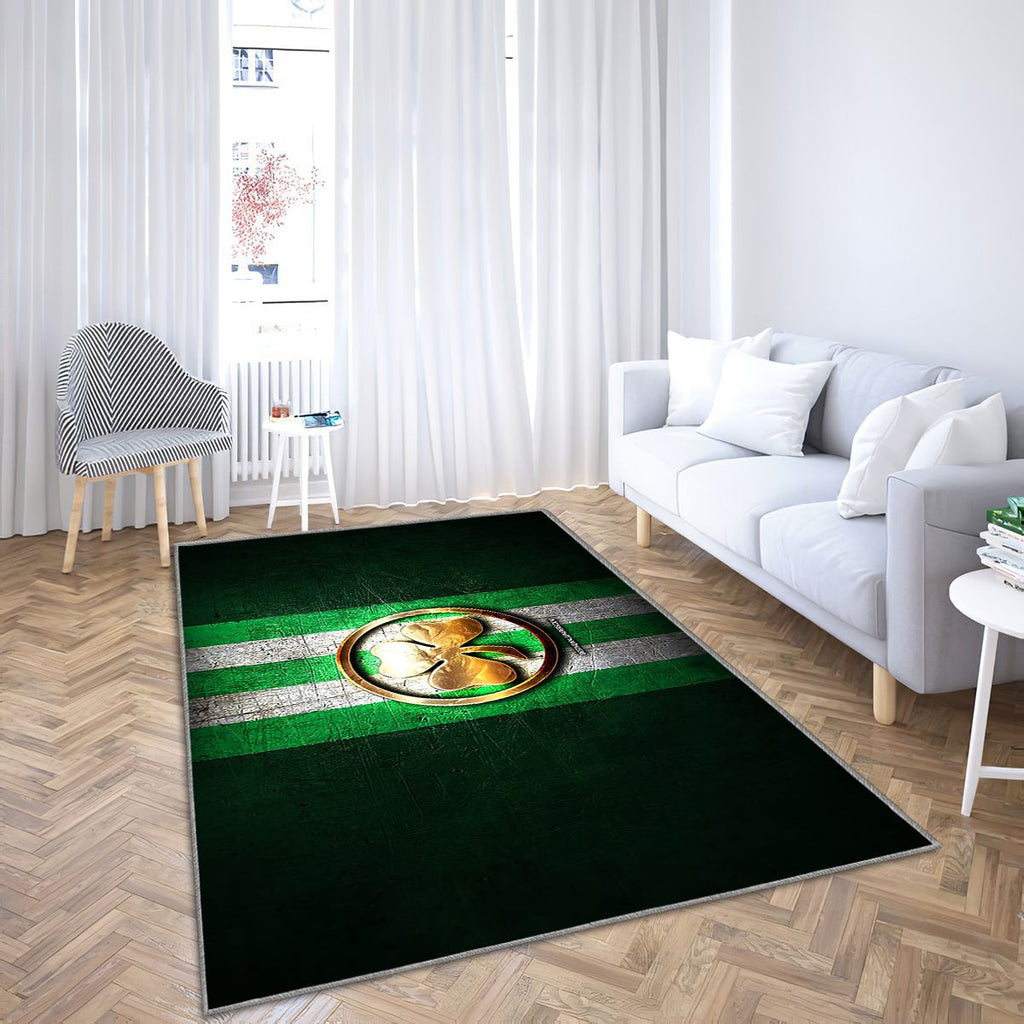 Greuther Furth Fc Tapis Sol - Tapis De Salon, Bundesliga 2 Football en métal vert Tapis Art, Tapis pour la décoration de la maison