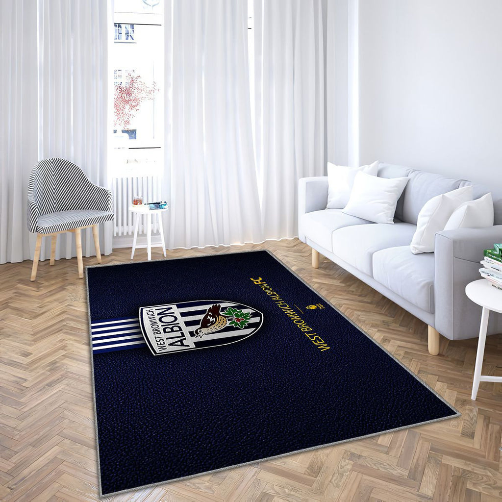 West Bromwich Albionpremier League Tapis Sol - Tapis De Salon, West Bromwich Angleterre Tapis Art, Tapis pour la décoration de la maison