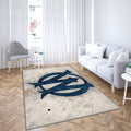 Olympique Marseille Tapis Sol - Tapis De Salon, Football Français Tapis Art, Tapis pour la décoration de la maison
